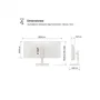 LG 38WR85QC-W Monitor UltraWide Curvo 38 pulgadas Quad HD Blanco